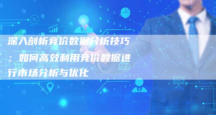 深入剖析竞价数据分析技巧：如何高效利用竞价数据进行市场分析与优化