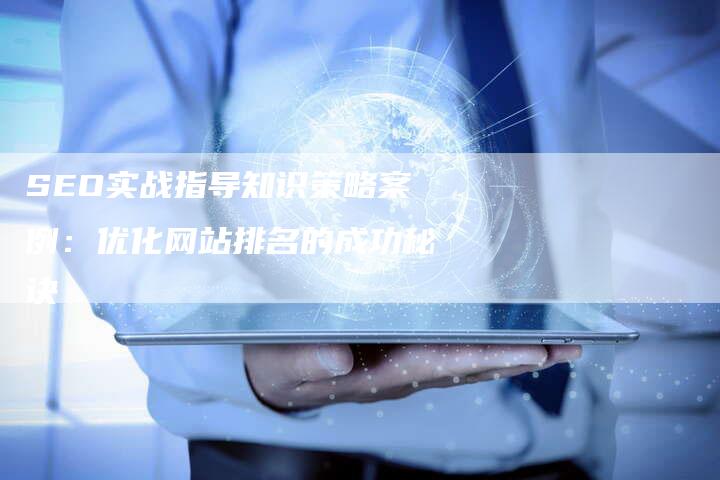 SEO实战指导知识策略案例：优化网站排名的成功秘诀