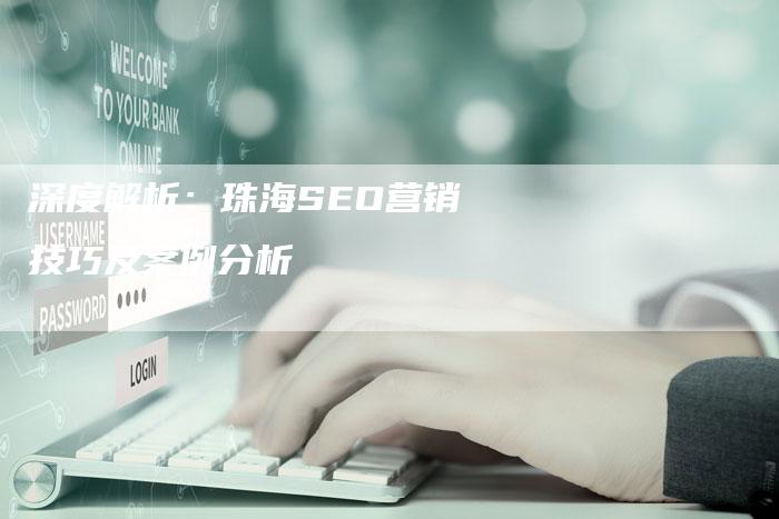 深度解析：珠海SEO营销技巧及案例分析