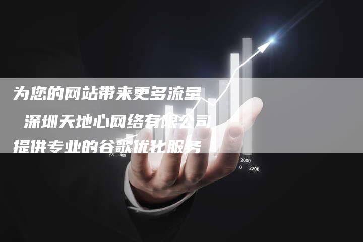 为您的网站带来更多流量  深圳天地心网络有限公司提供专业的谷歌优化服务