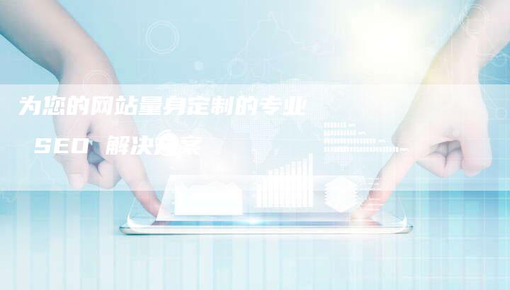 为您的网站量身定制的专业 SEO 解决方案