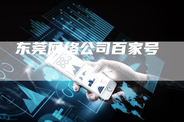 东莞网络公司百家号